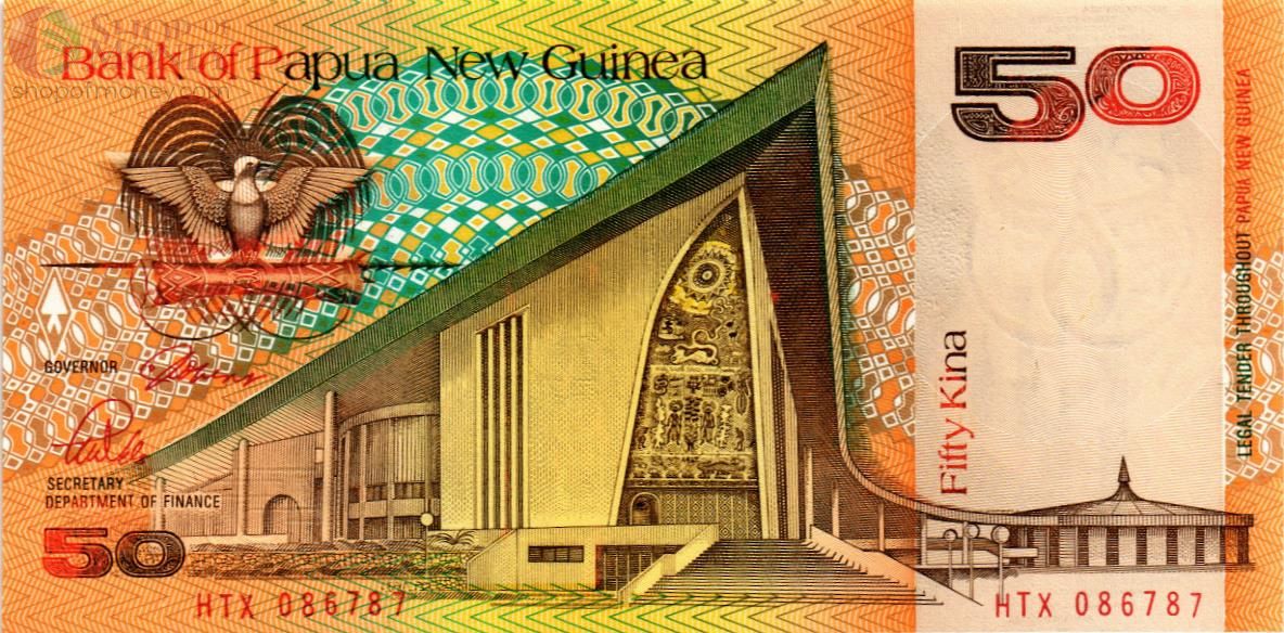 ПАПУА-НОВАЯ ГВИНЕЯ 50 КИНА 1