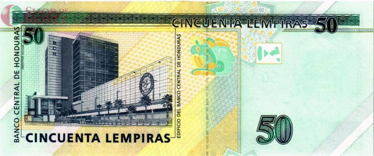 ГОНДУРАС 50 ЛЕМПИР 2