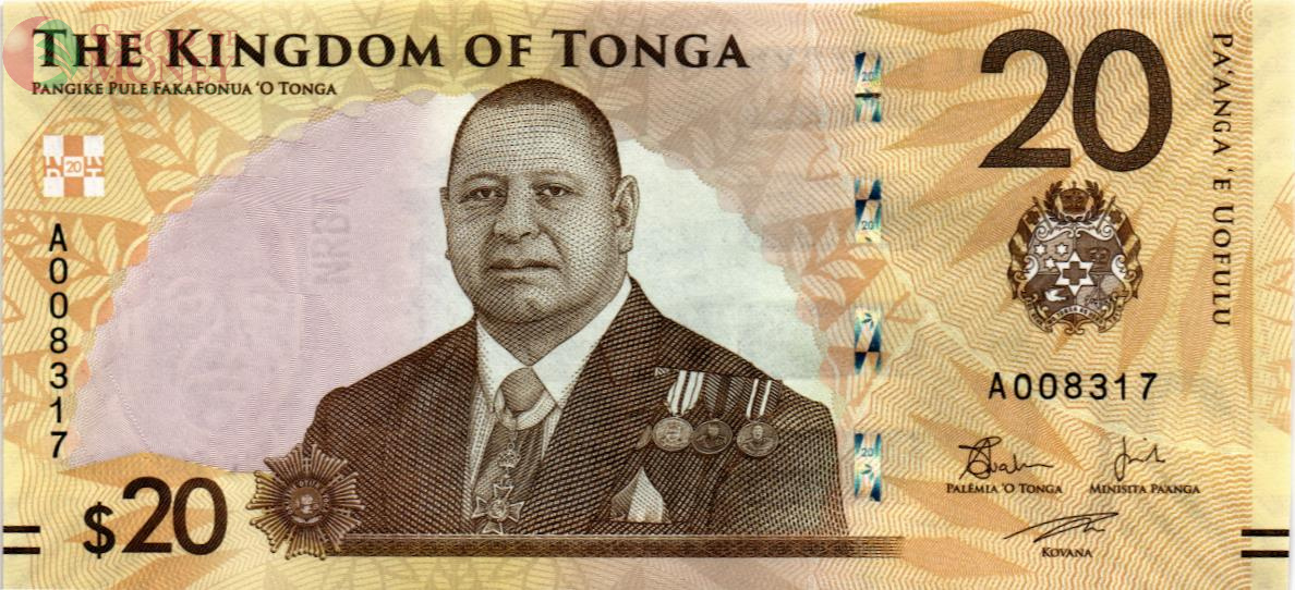 ТОНГА 20 ПААНГА 1