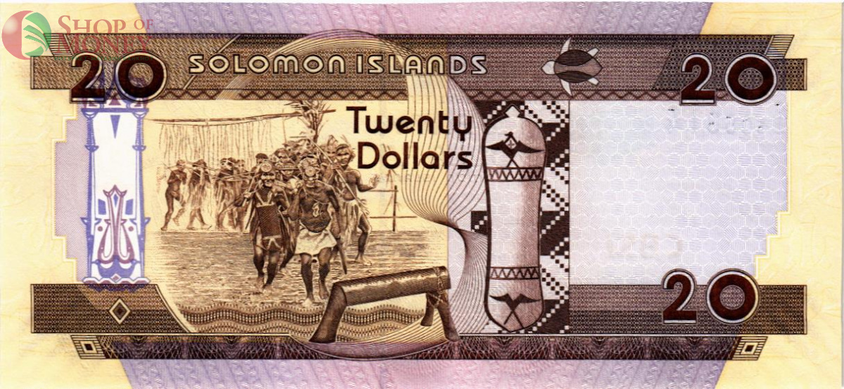 СОЛОМОНОВЫ ОСТРОВА 20 ДОЛЛАРОВ 2