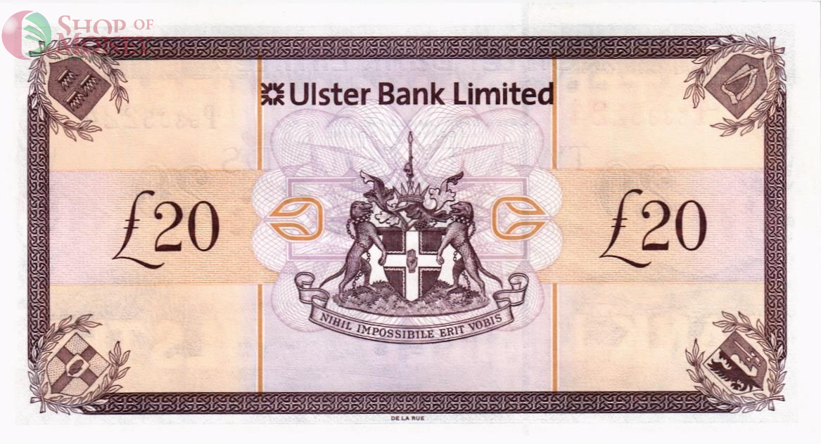 СЕВЕРНАЯ ИРЛАНДИЯ 20 ФУНТОВ 2