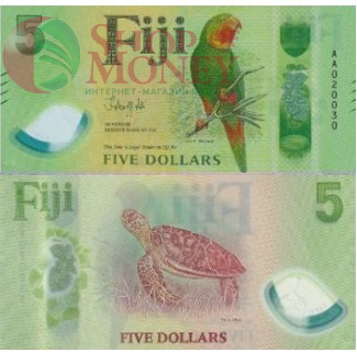 ФИДЖИ НАБОР 5 10 20 50 100 ДОЛЛАРОВ 3