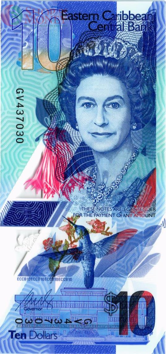 ВОСТОЧНЫЕ КАРИБЫ 10 ДОЛЛАРОВ 1
