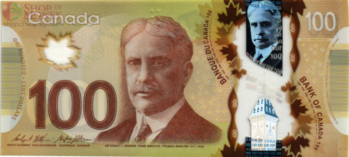 КАНАДА 100 ДОЛЛАРОВ 1