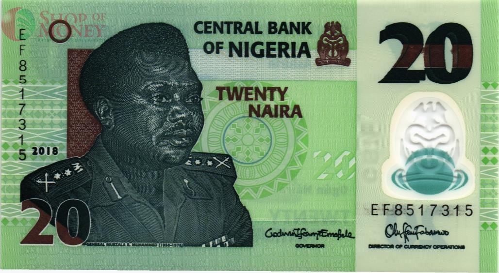 НИГЕРИЯ 20 НАЙРА 1