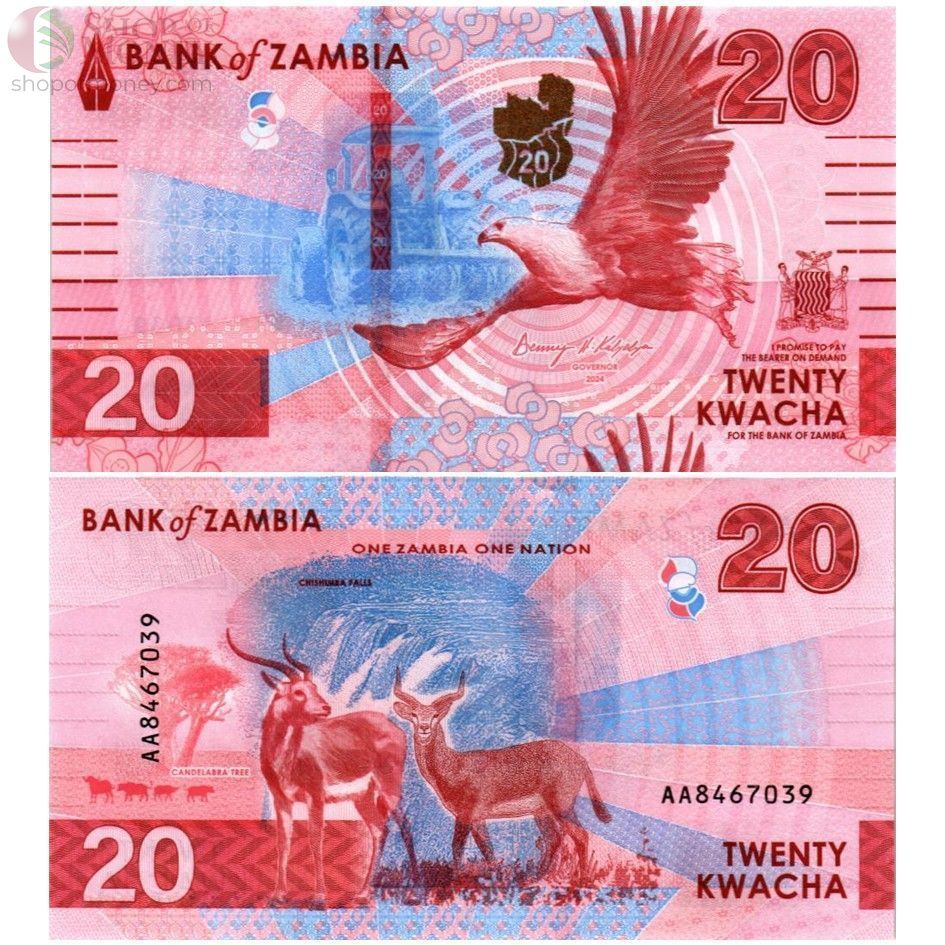 ЗАМБИЯ НАБОР 10-20-200-500 КВАЧА 4