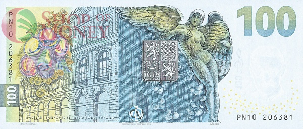 ЧЕХИЯ 100 КРОН 2