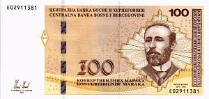 БОСНИЯ И ГЕРЦЕГОВИНА 100 МАРКА 1