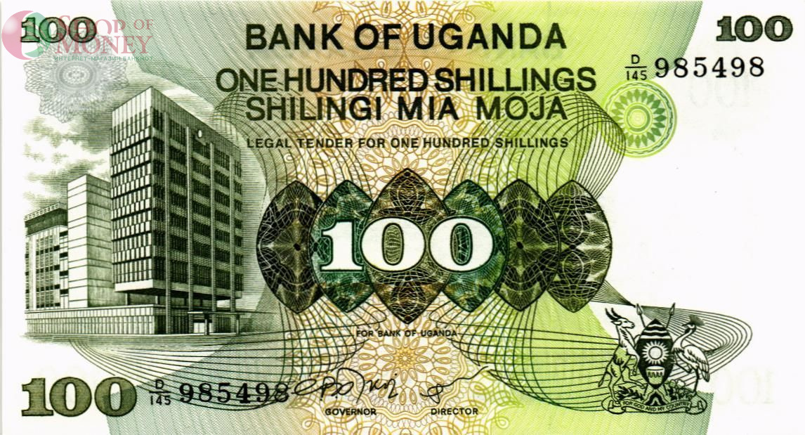 УГАНДА 100 ШИЛЛИНГОВ 1