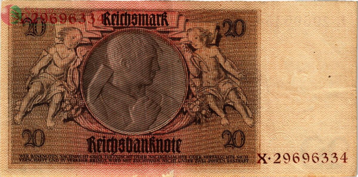 ГЕРМАНИЯ 20 МАРОК 2