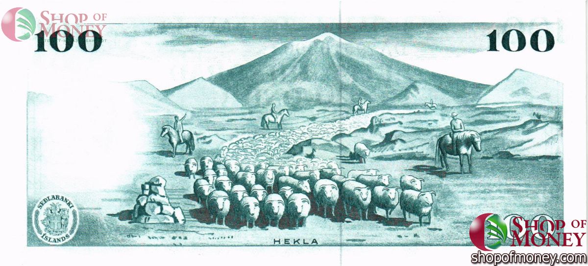 ИСЛАНДИЯ 100 КРОН 4