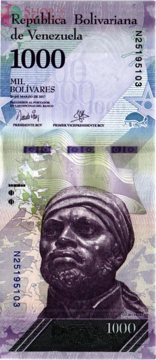 ВЕНЕСУЭЛА 1000 БОЛИВАР 1
