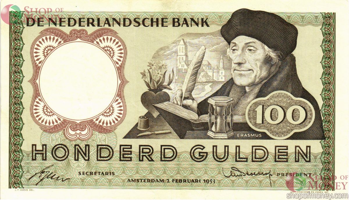 НИДЕРЛАНДЫ 100 ГУЛЬДЕНОВ 1