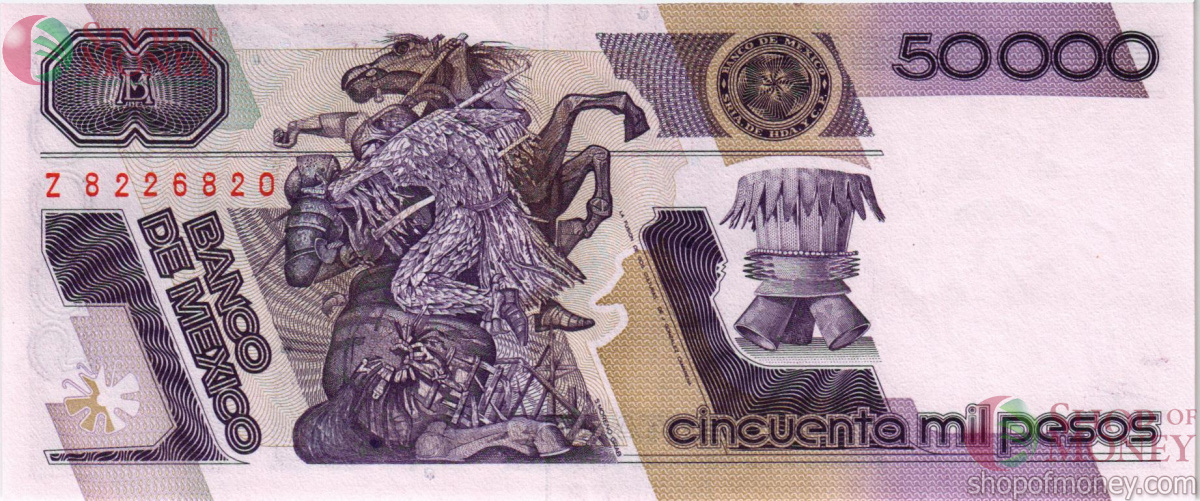 МЕКСИКА 50000 ПЕСО 2