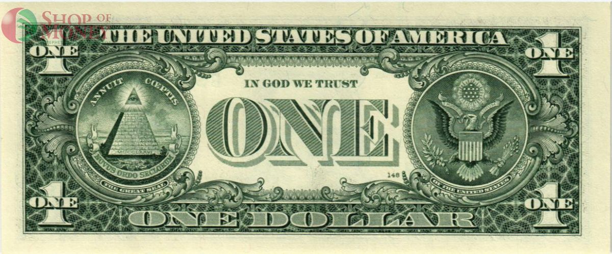 США 1 ДОЛЛАР (B - НЬЮ-ЙОРК) 2