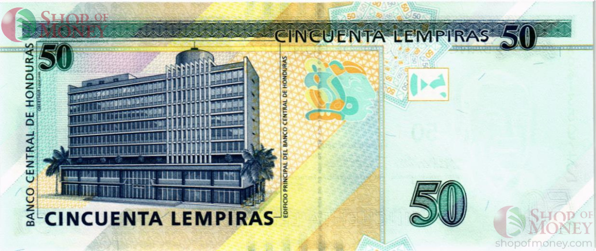 ГОНДУРАС 50 ЛЕМПИР 2