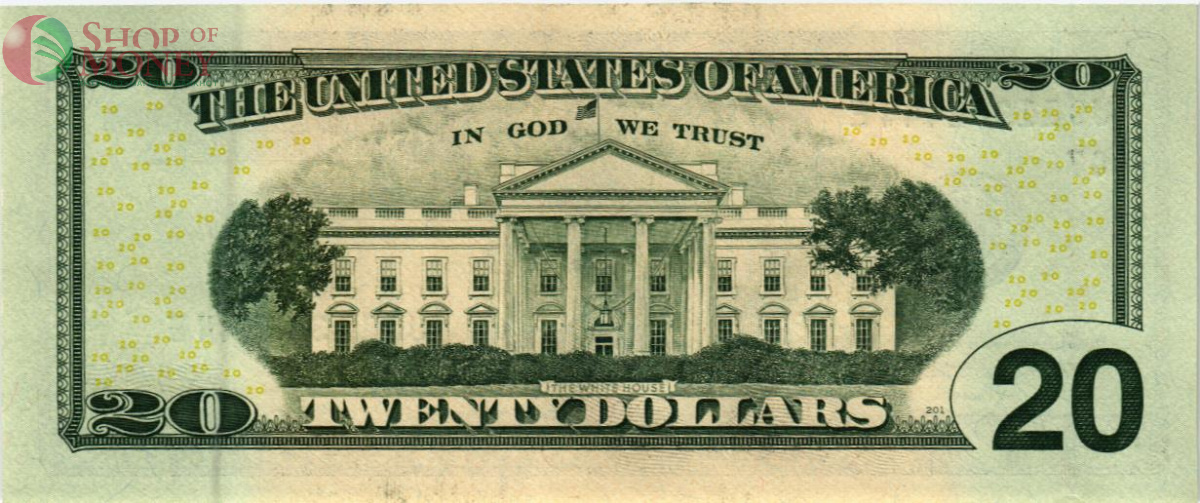 США 20 ДОЛЛАРОВ (G - ЧИКАГО) 2