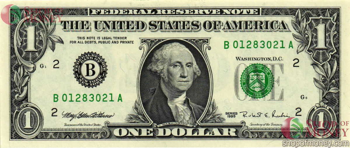США 1 ДОЛЛАР (B-Нью-Йорк) 1