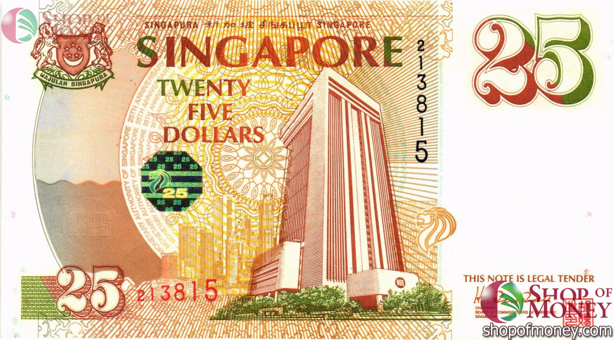 СИНГАПУР 25 ДОЛЛАРОВ (В БУКЛЕТЕ) 2