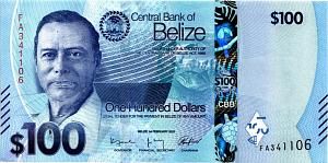 БЕЛИЗ 100 ДОЛЛАРОВ 1