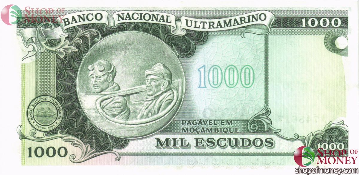 МОЗАМБИК 1000 ЭСКУДО 2