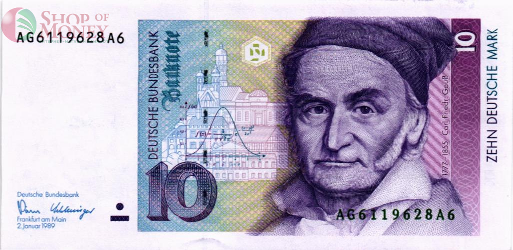 ГЕРМАНИЯ 10 МАРОК (ФРГ) 1