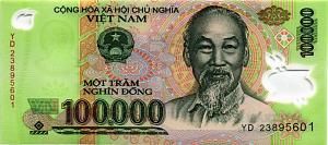 ВЬЕТНАМ 100000 ДОНГ 1