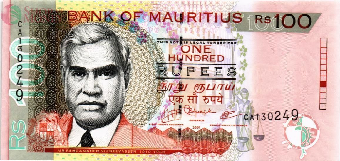 МАВРИКИЙ 100 РУПИЙ 1