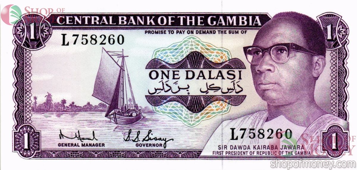 ГАМБИЯ 1 ДАЛАСИ 1