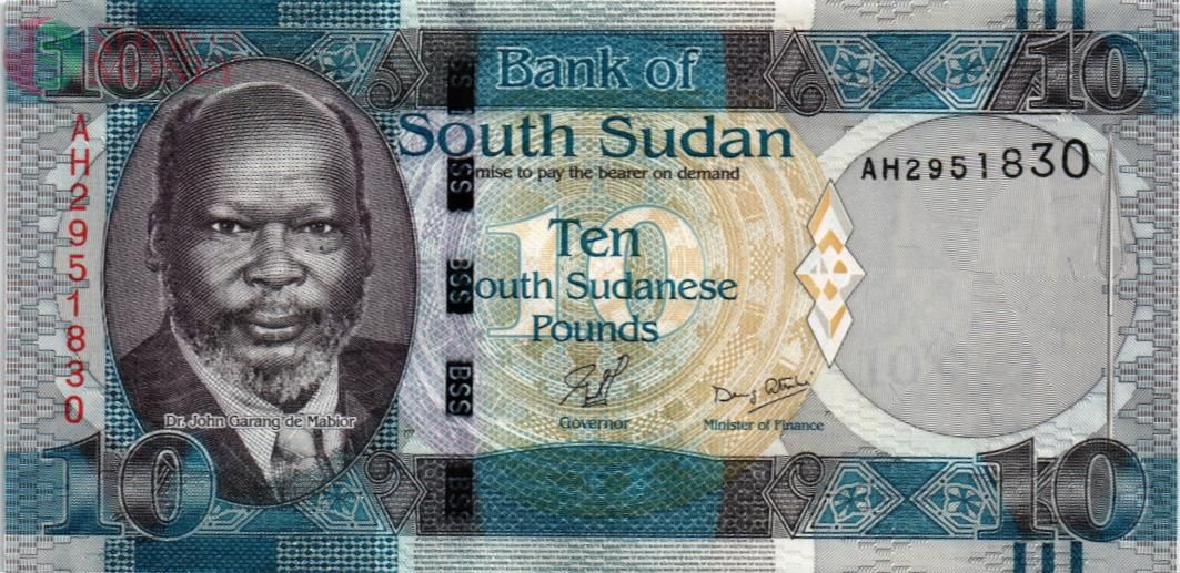 ЮЖНЫЙ СУДАН 10 ФУНТОВ 1