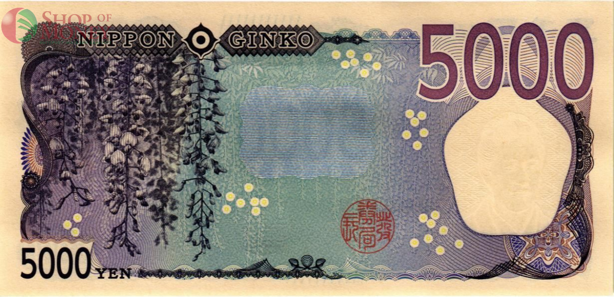 ЯПОНИЯ 5000 ЙЕН 2