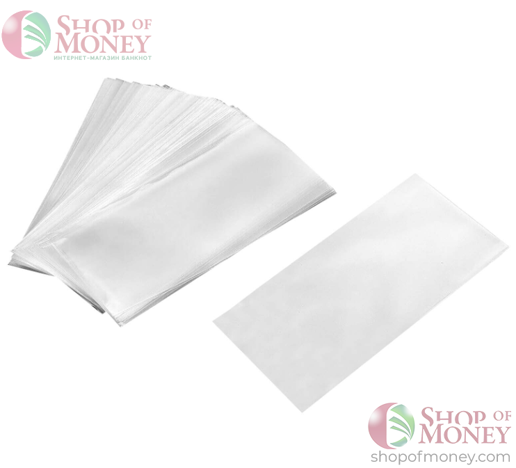 ХОЛДЕР ДЛЯ БАНКНОТ (140 mm x 195 mm) - 100 шт 2