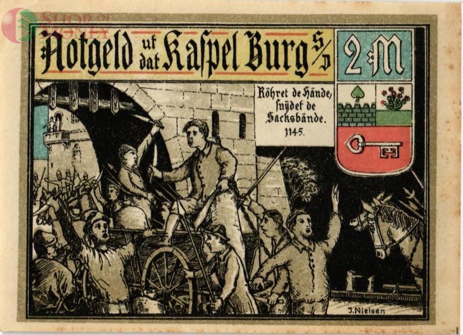 ГЕРМАНИЯ 2 МАРКИ (НОТГЕЛЬД) 2