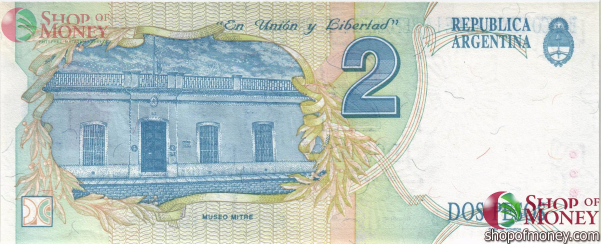 АРГЕНТИНА 2 ПЕСО 2