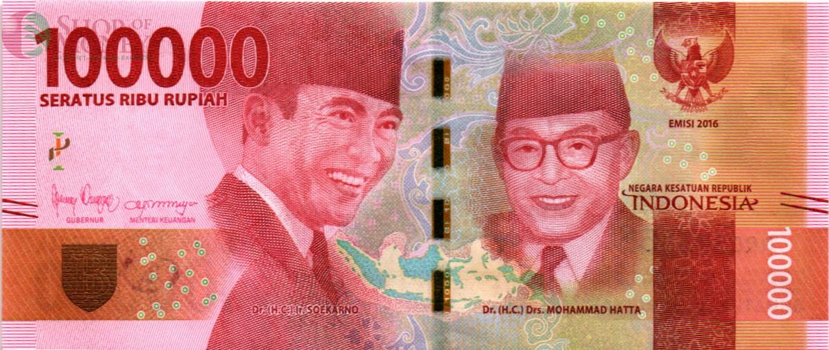 ИНДОНЕЗИЯ 100000 РУПИЙ 1