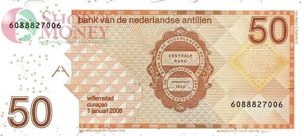 НИДЕРЛАНДСКИЕ АНТИЛЬСКИЕ ОСТРОВА 50 ГУЛЬДЕНОВ 2