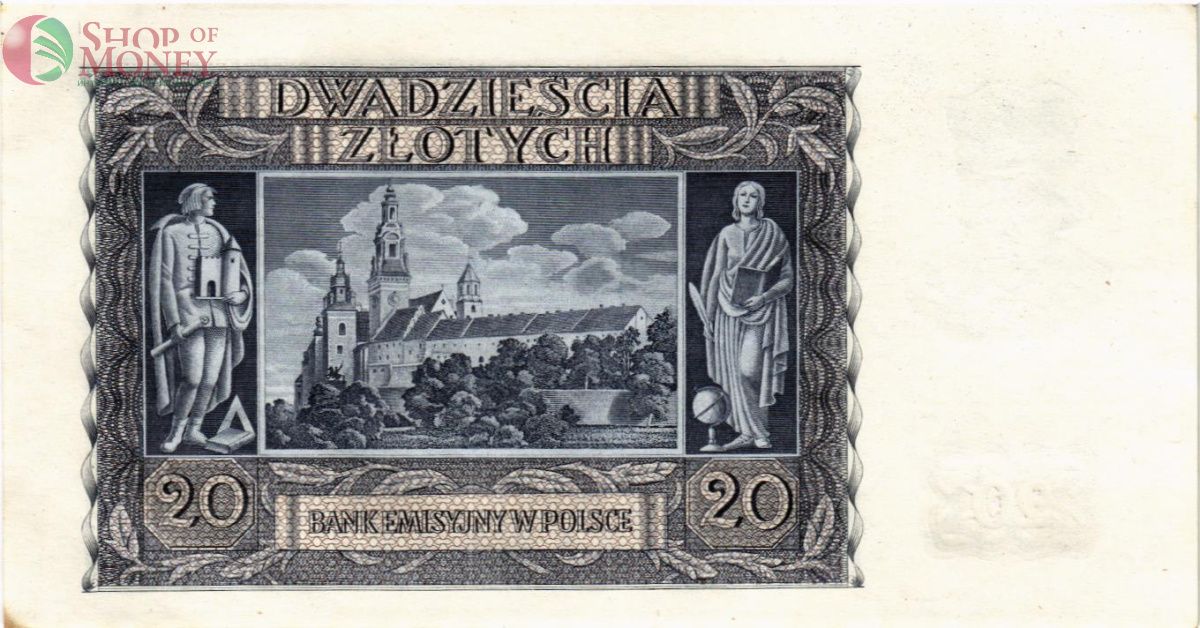 ПОЛЬША 20 ЗЛОТЫХ 2