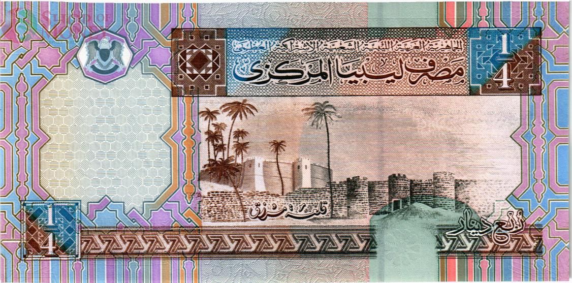 ЛИВИЯ 1/4 ДИНАРА 2