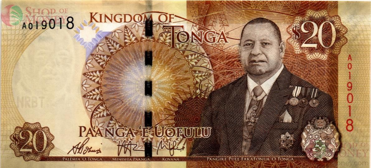 ТОНГА 20 ПААНГА 1