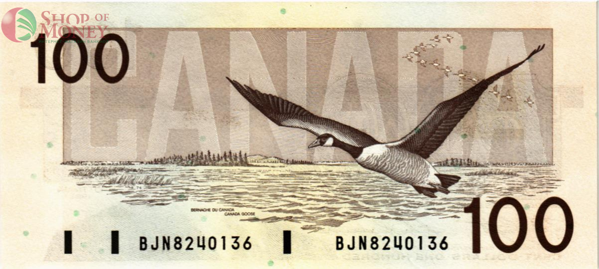 КАНАДА 100 ДОЛЛАРОВ 2