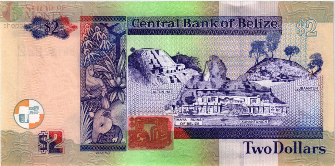 БЕЛИЗ 2 ДОЛЛАРА #DR132222 2