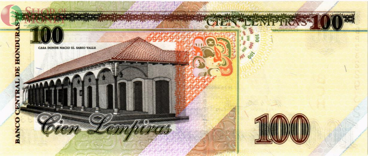 ГОНДУРАС 100 ЛЕМПИР 2