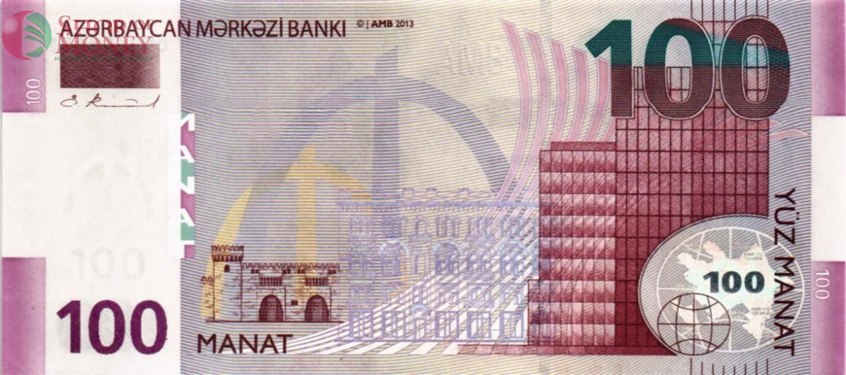 АЗЕРБАЙДЖАН 100 МАНАТ 1