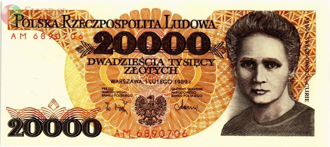 ПОЛЬША 20000 ЗЛОТЫХ 1
