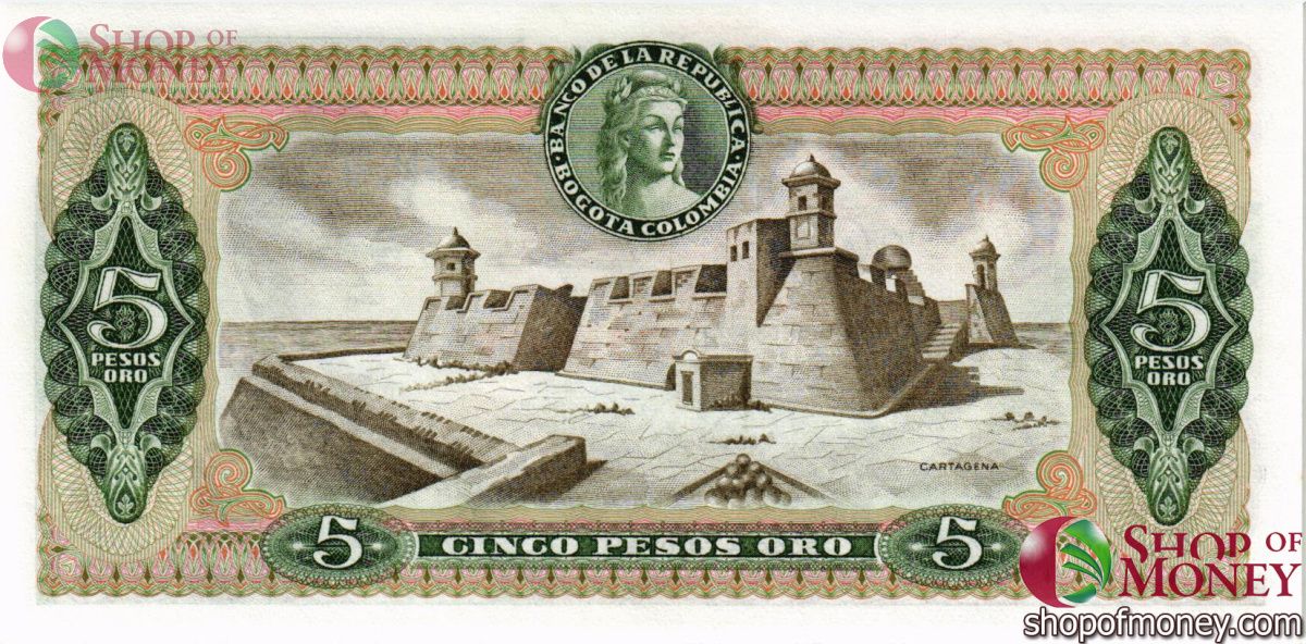 КОЛУМБИЯ 5 ПЕСО (01.04.1979) 2