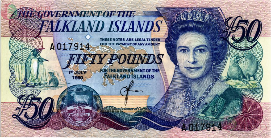 ФОЛКЛЕНДСКИЕ ОСТРОВА 50 ФУНТОВ 1