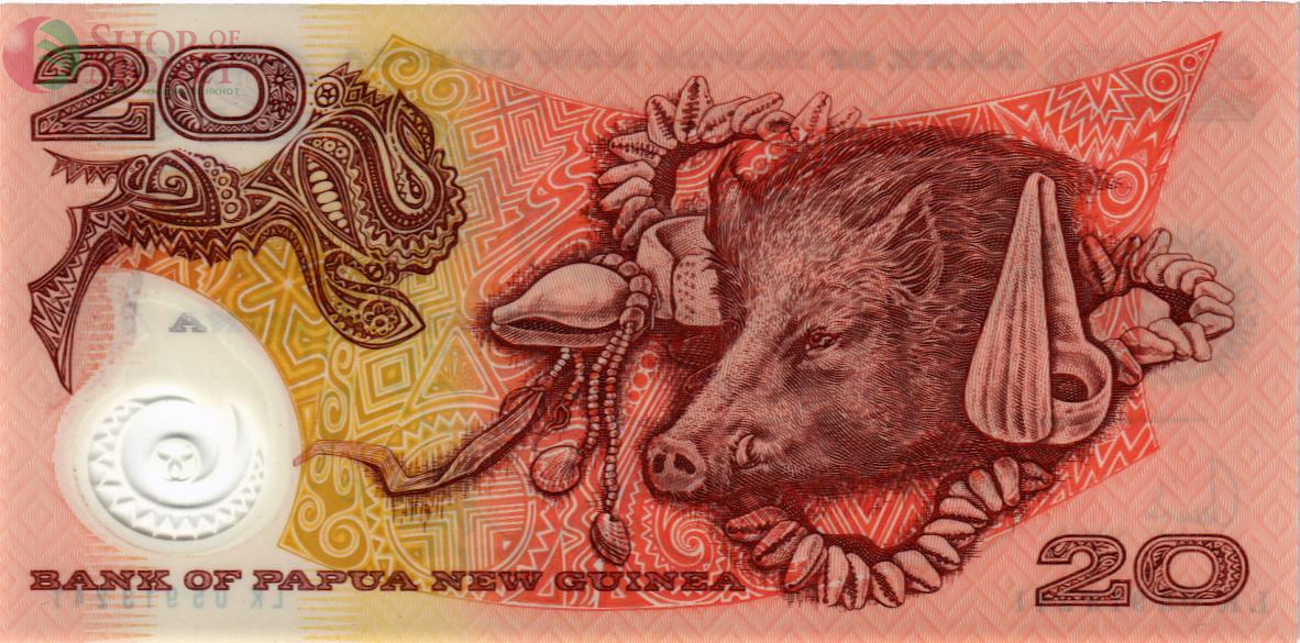 ПАПУА-НОВАЯ ГВИНЕЯ 20 КИНА 2