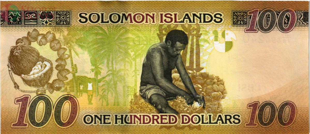 СОЛОМОНОВЫ ОСТРОВА 100 ДОЛЛАРОВ 2