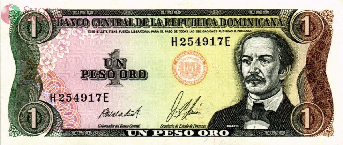 ДОМИНИКАНСКАЯ РЕСПУБЛИКА 1 ПЕСО 1