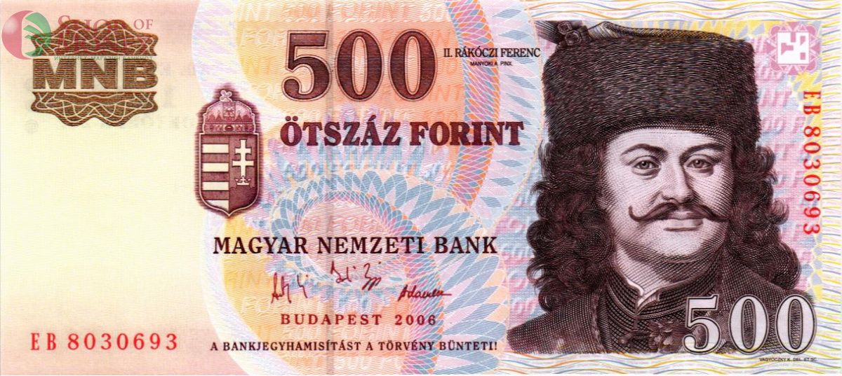 ВЕНГРИЯ 500 ФОРИНТОВ 1